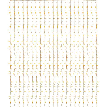 Рождественская гирлянда на шторы, занавес, MаgiсHome сhristmаs, 160 LED теплый белый, 230В, 50 Гц, 8 функций, таймер, освещение, L-1,5x2 м