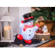 Новогоднее украшение MagicHome, Снеговик, 30x LED, холодный белый, акрил, IP44, внешний вид, 22x14x30 см