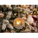 MagicHome Ziemassvētku rotājums, Sniegavīrs bumbiņā, LED, piekarināms, MDF, 8,5x2x8,5 cm MagicHome Ziemassvētku rotājums, Sniegavīrs bumbiņā, LED, piekarināms, MDF, 8,5x2x8,5 cm