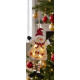 Рождественское украшение MagicHome, Снеговик, LED, подвесное, МДФ, 12,5x2x23,5 см Рождественское украшение MagicHome, Снеговик, LED, подвесное, МДФ, 12,5x2x23,5 см
