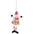 MagicHome Ziemassvētku rotājums, Sniegavīrs, LED, piekarināms, MDF, 12,5x2x23,5 cm