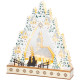 Украшение MagicHome Christmas, Деревня с церковью, LED, МДФ, 30x7x33.5 см, 2x AAA Украшение MagicHome Christmas, Деревня с церковью, LED, МДФ, 30x7x33.5 см, 2x AAA