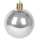 Рождественские шары MаgiсHome, 8 шт., бело-серебристо-бронзовые, для елки, 5 см, в коробке 36 туб.