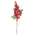 Twig MagicHome Christmas, with berries, red, 31 cm