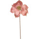 Flower MagicHome Christmas, Poinssetia, pink, stem, flower size: 35 cm