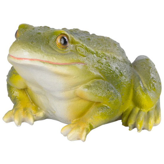 Декоративная садовая фигурка MаgiсHome, Лягушка, полирезина, 15,3x13,7x9 см