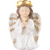 MagicHome dekorācija, Praying Angel, LED, polirezīns, kapam, 11,5x7,5x15,5 cm