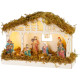 MagicHome Ziemassvētku rotājums, Kristus dzimšanas aina, 5x LED silti balts, 3xAA, iekšpuse, 26,3x7,3x19,2 cm