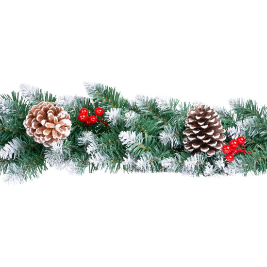 Гирлянда MagicHome Christmas, Ягодная, 180 см, 150 ветвей