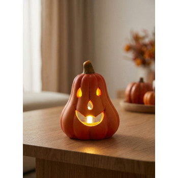 MagicHome Nature украшение, Тыква длинная, терракота, 11x10x14 см MagicHome Nature украшение, Тыква длинная, терракота, 11x10x14 см