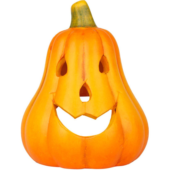 MagicHome Nature украшение, Тыква длинная, терракота, 11x10x14 см