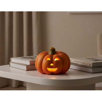 MagicHome Nature Decoration, Тыква широкая, терракота, 13,5x13x9,6 см MagicHome Nature Decoration, Тыква широкая, терракота, 13,5x13x9,6 см