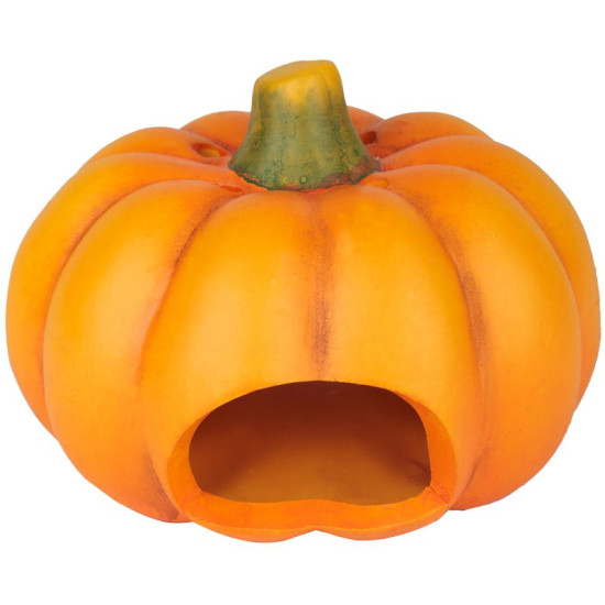 MagicHome Nature Decoration, Тыква широкая, терракота, 13,5x13x9,6 см