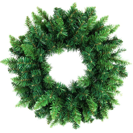 MagicHome Ziemassvētku vainags, dabīgs, 45 cm, 160 zari, ĪPAŠI BIEZS