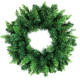 MagicHome Ziemassvētku vainags, dabīgs, 45 cm, 160 zari, ĪPAŠI BIEZS