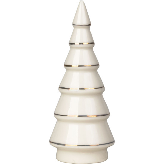 MagicHome Decoration, Дерево, белое, фарфор, 4,5x4,5x11,2 см