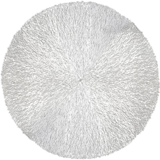 Коврик MagicHome под тарелку, 38 см, серебристый Коврик MagicHome под тарелку, 38 см, серебристый