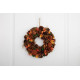 Wreath MagicHome Nature, autumn, orange, with cones, 30 cm Wreath MagicHome Nature, autumn, orange, with cones, 30 cm