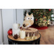 Сова MagicHome Christmas, коричневая, 7x9x15,5 см