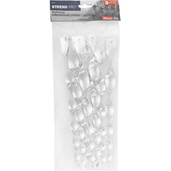 Отпугиватель птиц Strend Pro, спиральный, светоотражающий, 29 см, упаковка 8 шт.