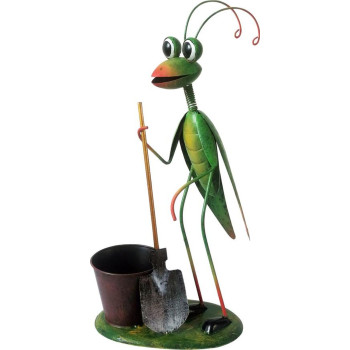 Украшение MagicHome Mecco, Богомол, листовой металл, 26x15x52 см