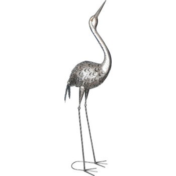 Украшение MagicHome Mecco, Журавль, листовой металл, 34x23x111 см