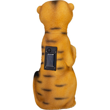 Strend Pro Садовое украшение, сурикаты, солнечная батарея, 4 светодиода, 12x11x27,5 см