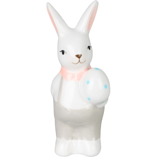 Украшение Magichome, кролик с яйцом, Пасха, 5x5,9x10,7 см.