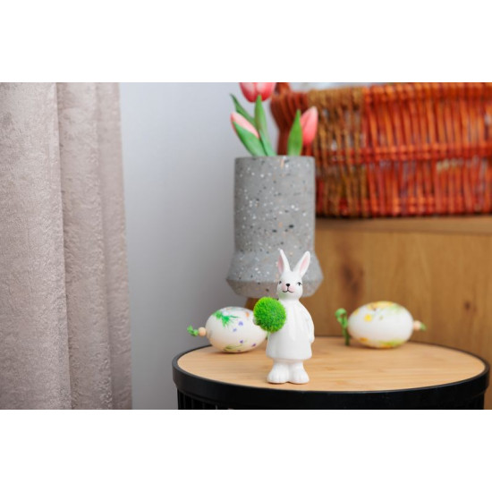 Украшение Magic Home, Doe  с пасхальным яйцом, 4,7x6x12,7 см.