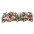 Ikebana MagicHome Рождество, Адвент, Натуральный, с деревьями, 36x13x12 см