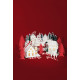MagicHome Christmas decoration, Christmas lollipop, white-red, 12.5 cm, pack of 6 MagicHome Christmas decoration, Christmas lollipop, white-red, 12.5 cm, pack of 6