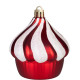 MagicHome Christmas balls, set, 47 pcs, red, mix, for the Christmas tree
