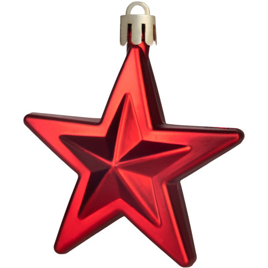 MagicHome Christmas Balls, set, 39 pcs, red, mix, for Christmas tree