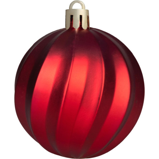 MagicHome Christmas Balls, set, 39 pcs, red, mix, for Christmas tree