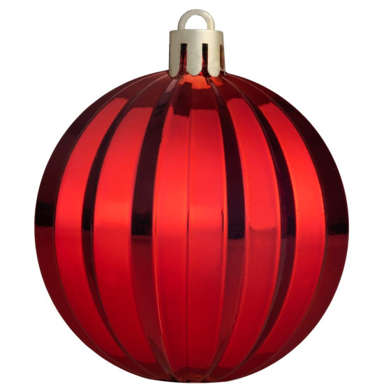 MagicHome Christmas Balls, set, 39 pcs, red, mix, for Christmas tree