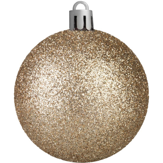 MagicHome Christmas Balls, set, 32 pcs, champagne, mix, for the Christmas tree MagicHome Christmas Balls, set, 32 pcs, champagne, mix, for the Christmas tree