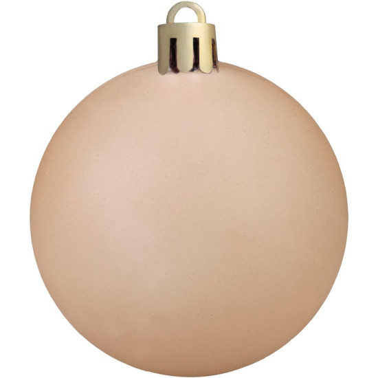 MagicHome Christmas Balls, set, 32 pcs, bronze, mix, for Christmas tree