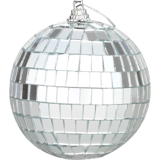 MagicHome Christmas Balls, 4 pcs, for Christmas tree, disco balls, 8 cm