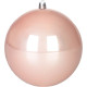 MagicHome Christmas Ball, 2 pcs, pink, for Christmas tree, 12 cm