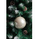 MagicHome Christmas balls, 2 pcs, beige, for Christmas tree, 12 cm MagicHome Christmas balls, 2 pcs, beige, for Christmas tree, 12 cm