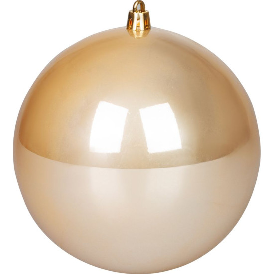 MagicHome Christmas Balls, 2 pcs, gold, for Christmas tree, 12 cm MagicHome Christmas Balls, 2 pcs, gold, for Christmas tree, 12 cm