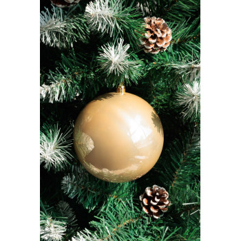 MagicHome Christmas Balls, 2 pcs, gold, for Christmas tree, 12 cm MagicHome Christmas Balls, 2 pcs, gold, for Christmas tree, 12 cm