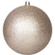 MagicHome Christmas Balls, 2 pcs, champagne, for Christmas tree, 12 cm