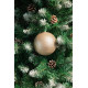 MagicHome Christmas Balls, 2 pcs, champagne, for Christmas tree, 12 cm