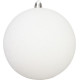 MagicHome Christmas Balls, 2 pcs, white, for Christmas tree, 12 cm MagicHome Christmas Balls, 2 pcs, white, for Christmas tree, 12 cm
