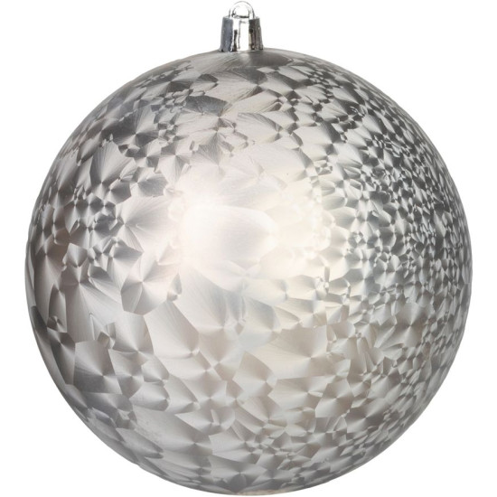 MagicHome Christmas Ball, 2 pcs, taupe, for Christmas tree, 12 cm MagicHome Christmas Ball, 2 pcs, taupe, for Christmas tree, 12 cm