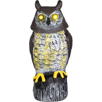 Bird Repeller Strend Pro, owl, solar, USB, rotating head, sound, glowing eyes
