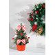 MagicHome Ziemassvētku eglītes rotājums, ar zvaigzni, 21cm MagicHome Ziemassvētku eglītes rotājums, ar zvaigzni, 21cm