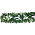 MagicHome Christmas decoration, garland, white, 200 cm