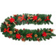MagicHome Christmas decoration, garland, red, 200 cm MagicHome Christmas decoration, garland, red, 200 cm